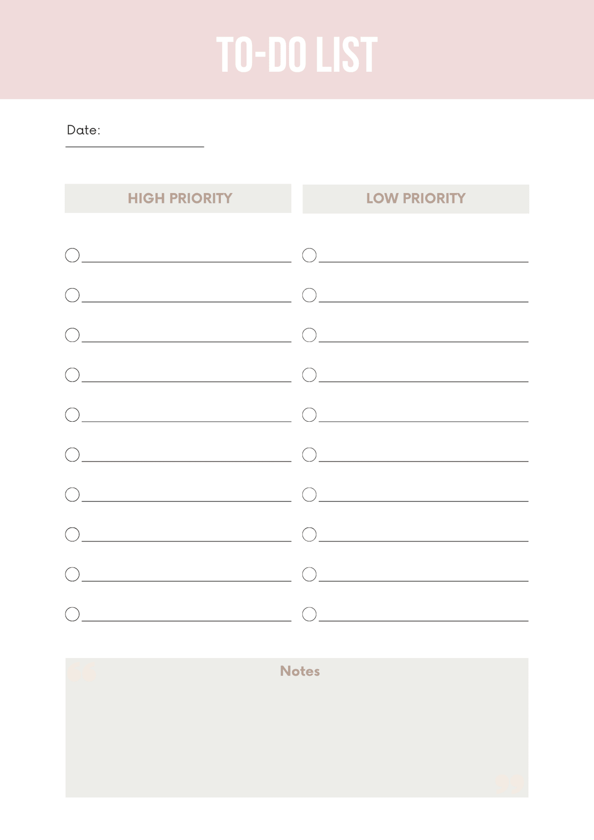 Productivity Workbook