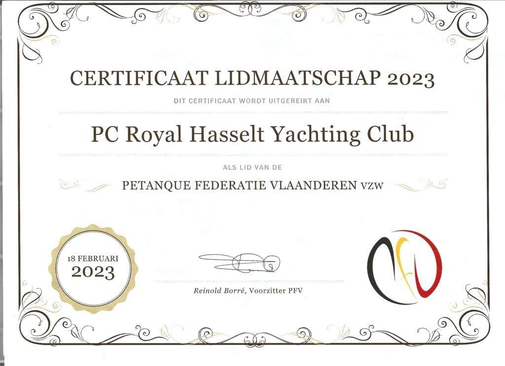 Discover the benefits of the membership at RHYC! Word Lid of Our Sailing Community Royal Hasselt Yachting Club
