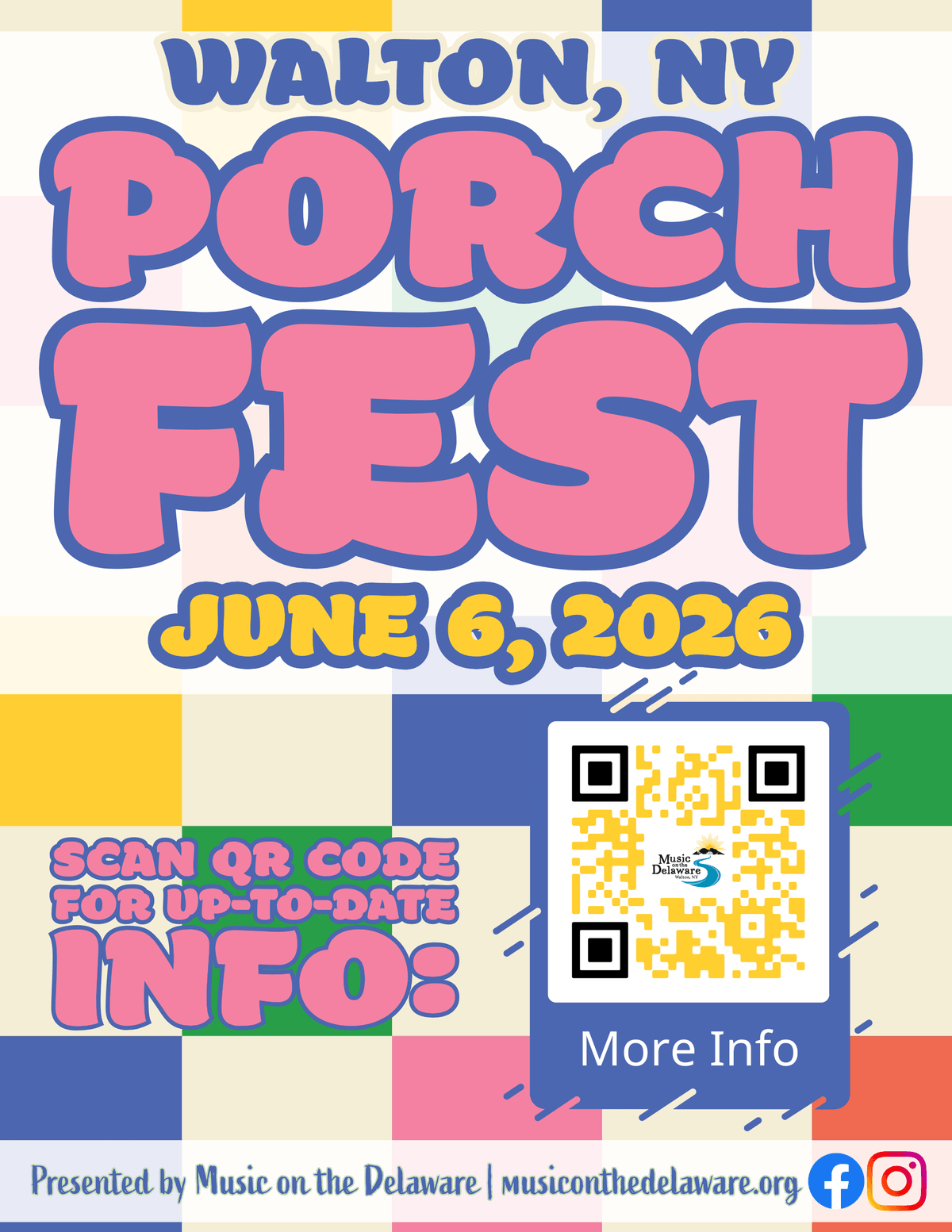 Porchfest Poster Porchfest Poster