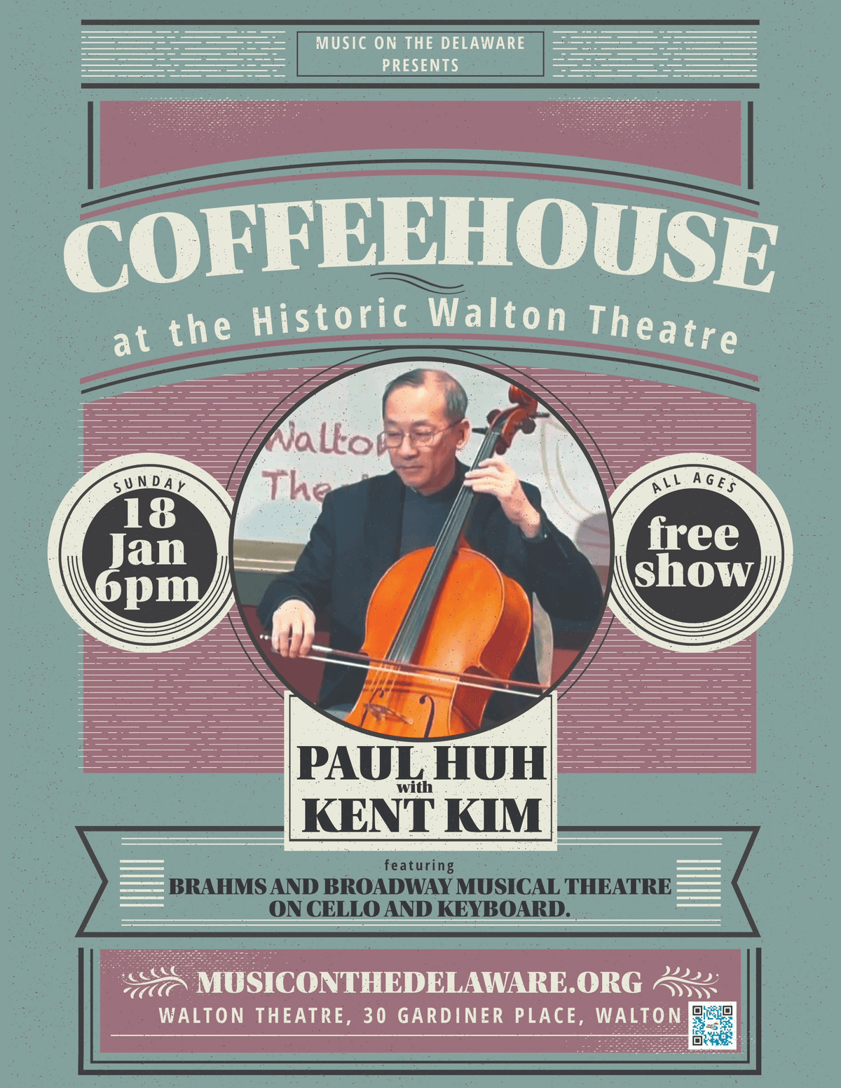 Paul Huh & Kent Kim Coffeehouse Poster