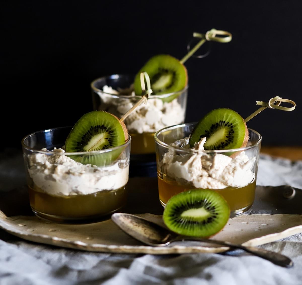 Smoked Mackerel Paté and Kiwi Jelly pots March Recip...