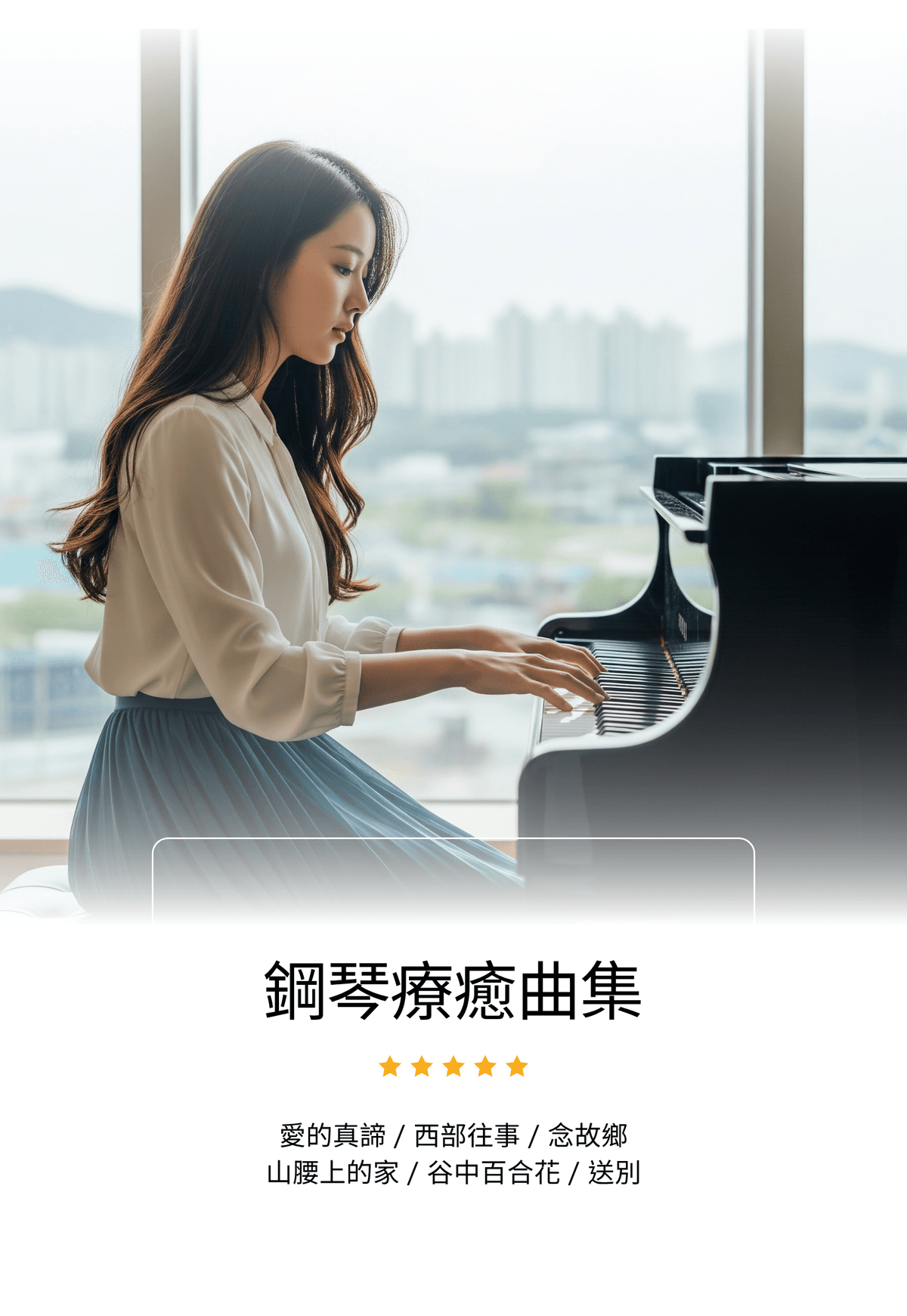 送別 (單曲樂譜)｜鋼琴療癒小曲集