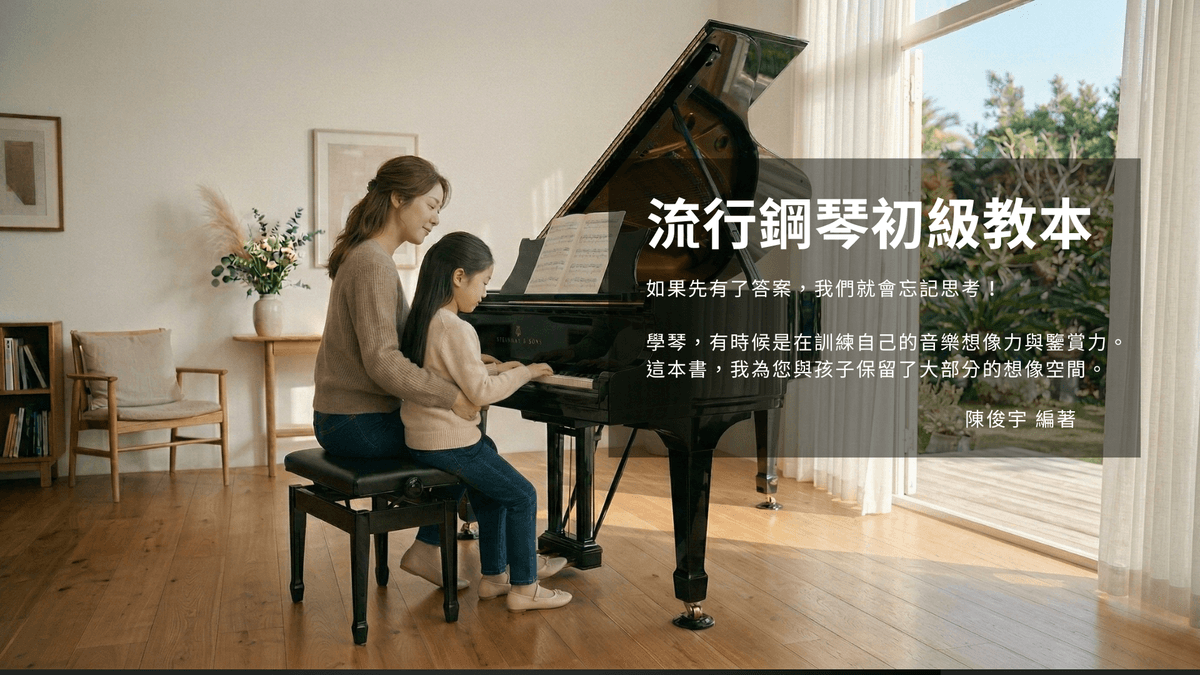 流行鋼琴初級教本 (下) ｜PDF + 雲端Mp3