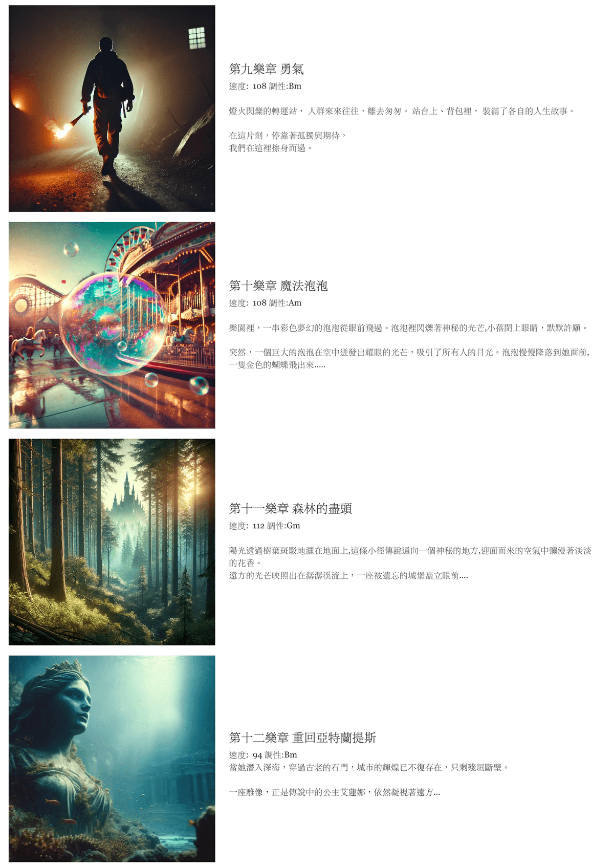 鋼琴、小提琴三重奏「第一季」