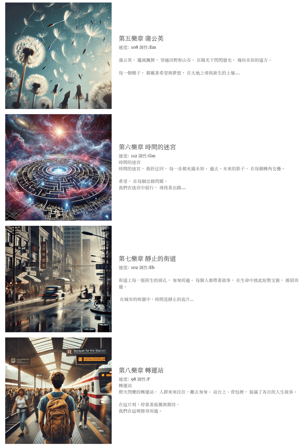 鋼琴、小提琴三重奏「第一季」