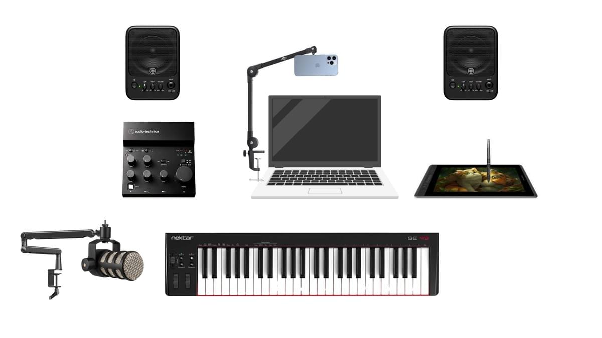 Mac 系統音樂工作室＆遠距教學器材規劃
