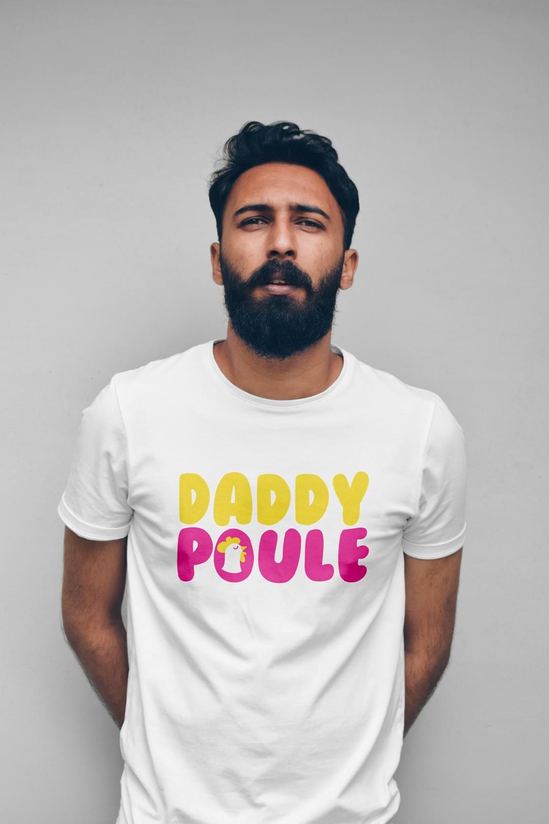 Tshirt Homme DADDY POULE - CD-MENTIEL STORE