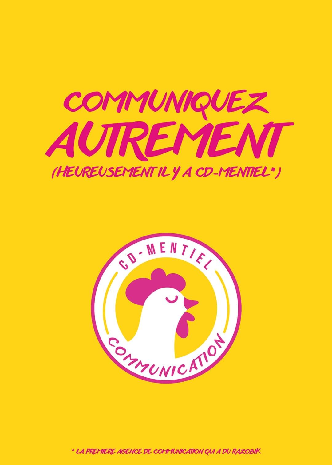 CD-MENTIEL : Agence de communication gloable et décalée depuis 2007