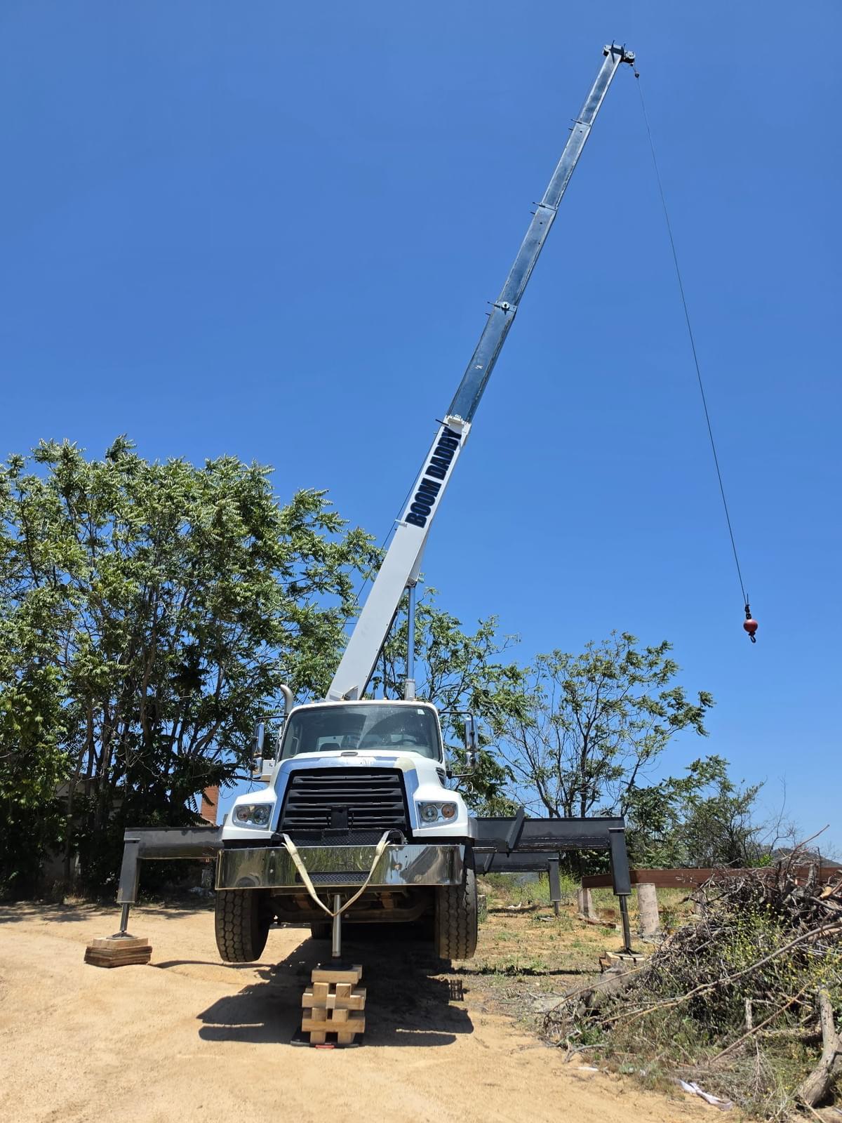 Poles, beams,  Commercial AC work, heavy machinery, heavy equipment, generators, statues, columns