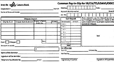 Bank Of India Cash Deposit Slip Pdf Download Bank Of India Cash Deposit Slip Pdf Download