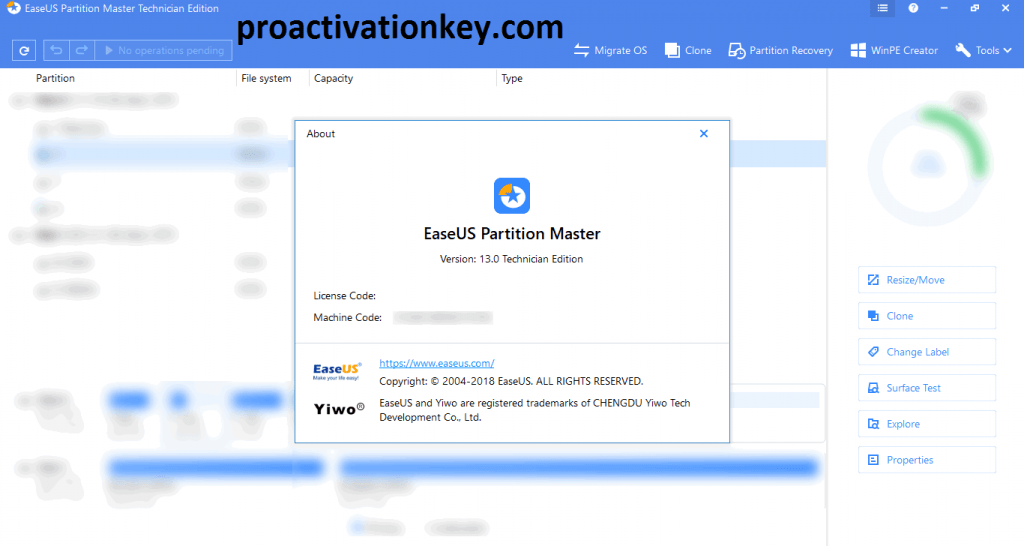 EaseUS Partition Master 13.8 Crack License Code (New)