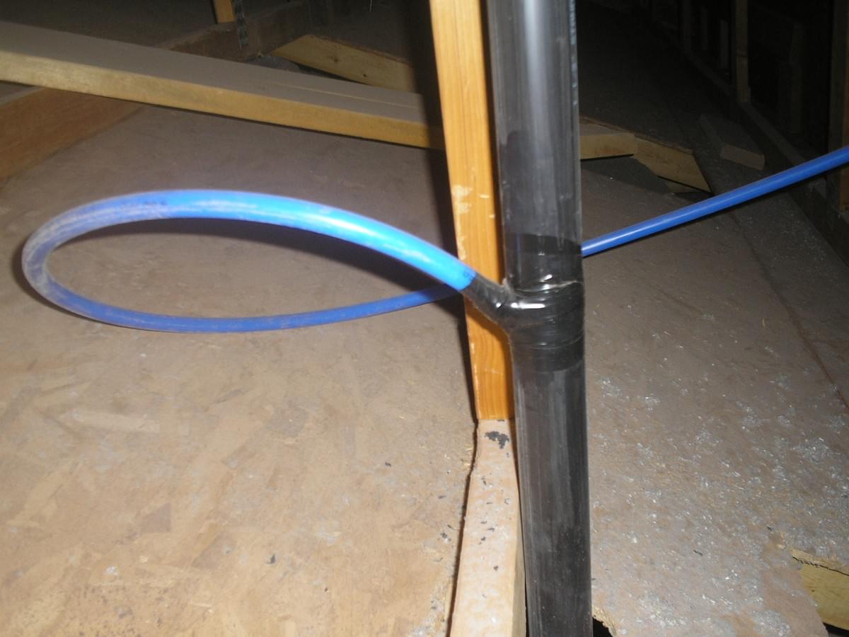 Air Gap For Water Softener Waste Pipes