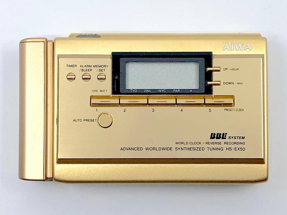 AIWA HS-EX50 10th ANNIVERSARY カセットウォークマン AIWA HS-EX50 10th ANNIVERSARY カセットウォークマン AIWA HS