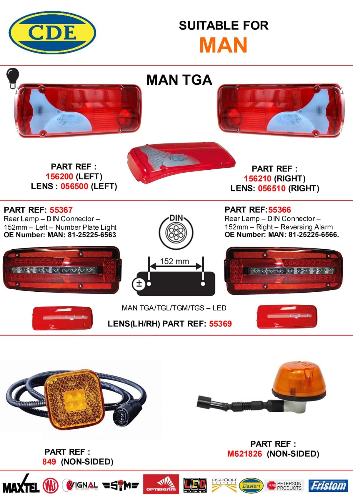 MAN Truck Parts 