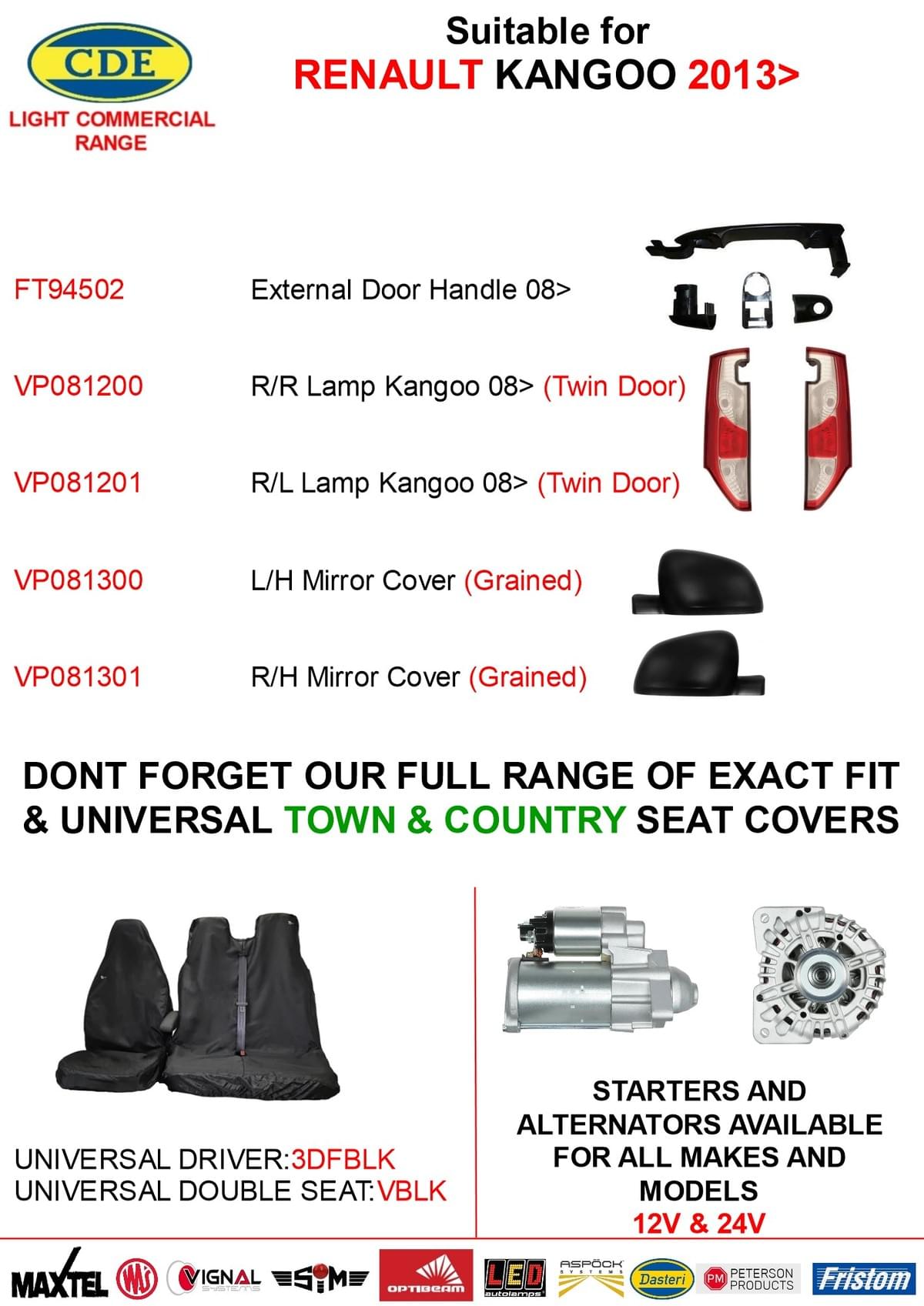 MASTER - MOVANO - NISSAN NV400 