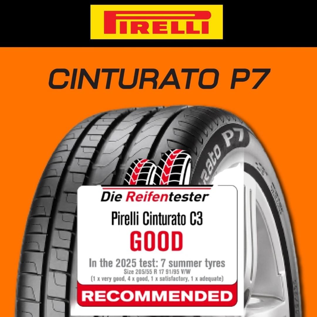 Pirelli Cinturato P7 – Premium Comfort, Low Noise, Real-World Efficiency