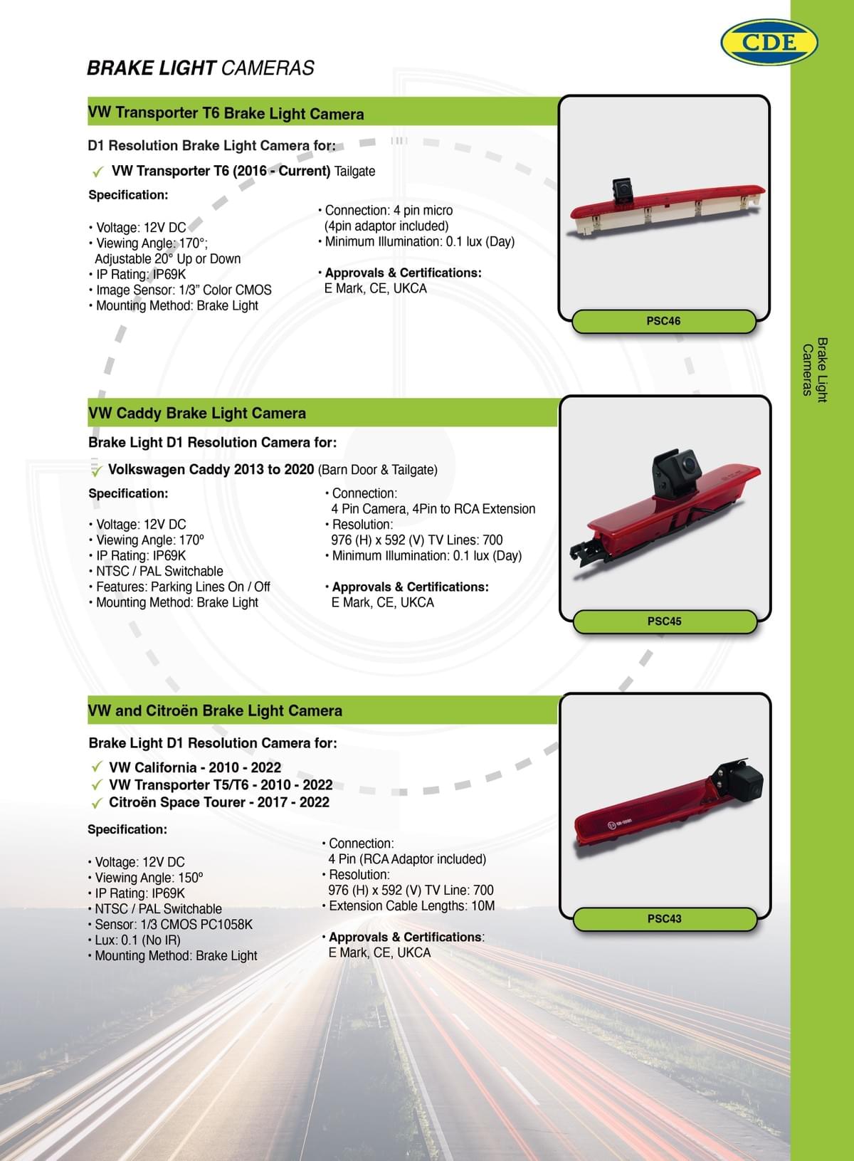 CAMERAS  / INVERTORS