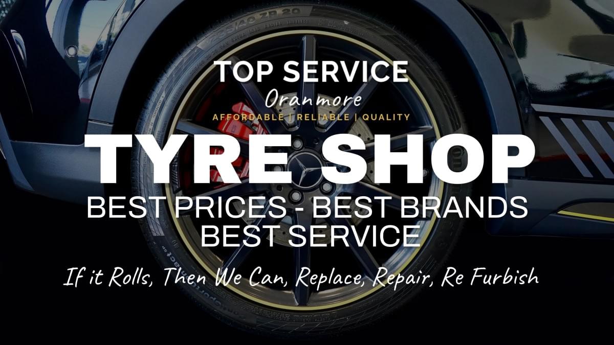 "Car undergoing full service with oil, fluids, and filter check at Top Service."