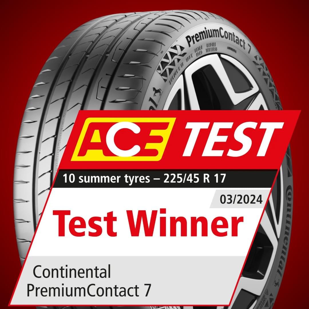 Continental PremiumContact 7 – Safety, Comfort and Control in One Premium Tyre