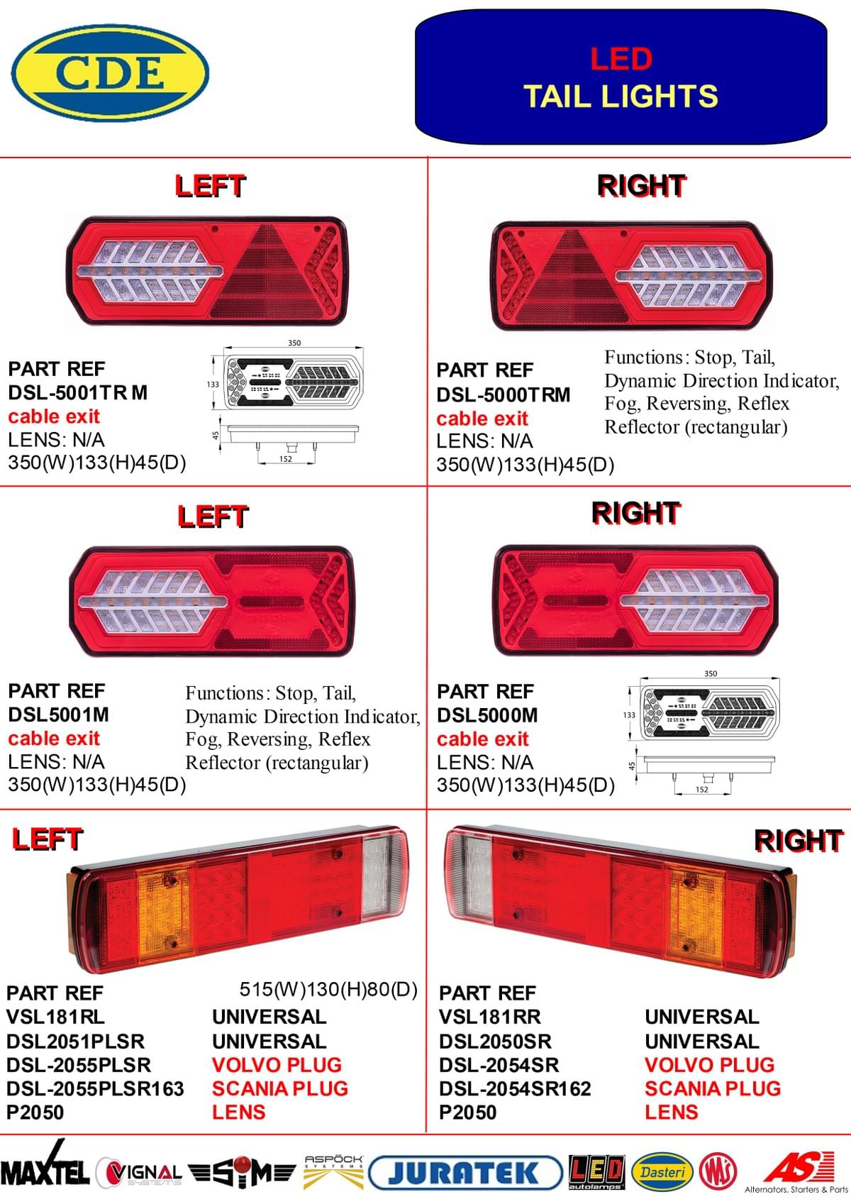Commercial Vehicle Lighting Specialists
