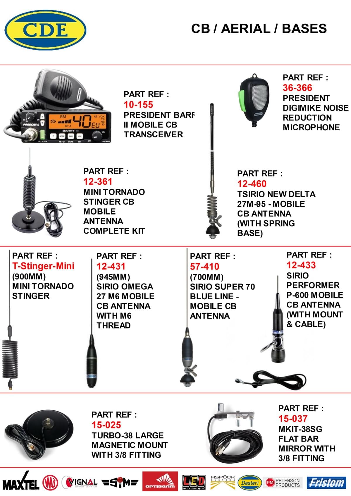 HORNS AND BUZZERS | ANTENNA