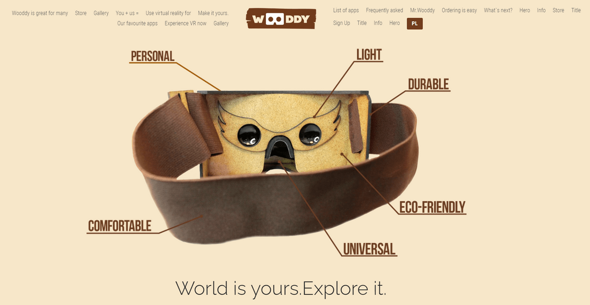 Simple marketing ideas like Wooddy