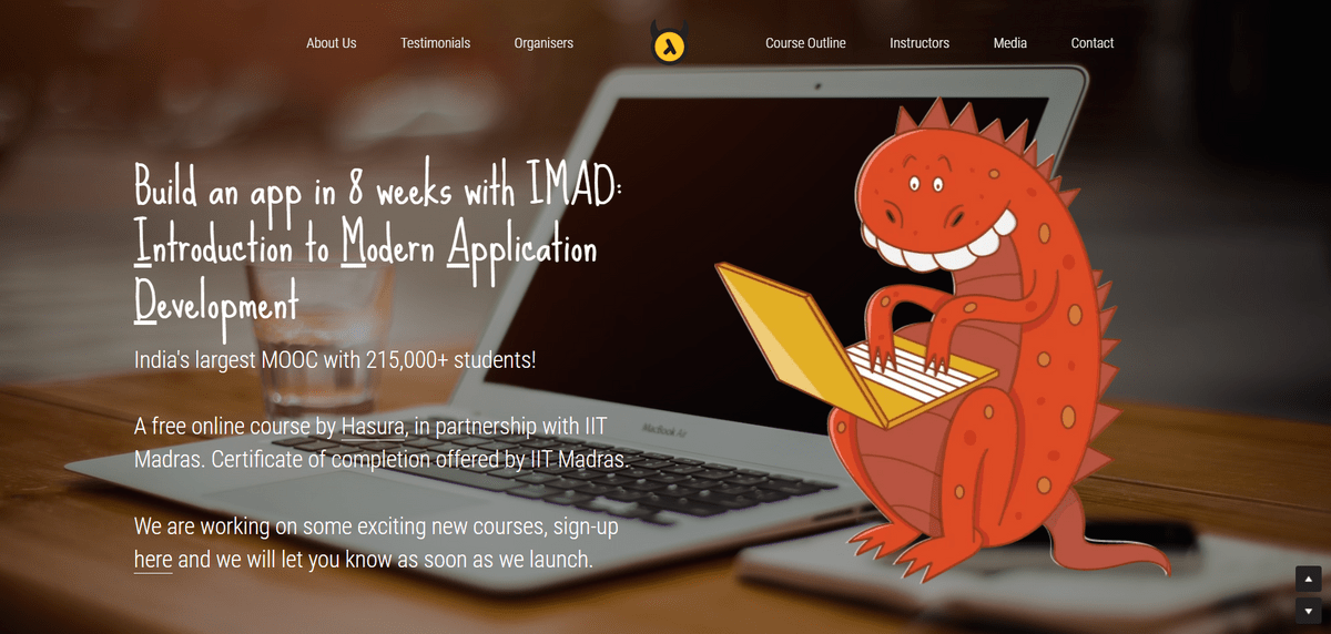 IMAD ecommerce website