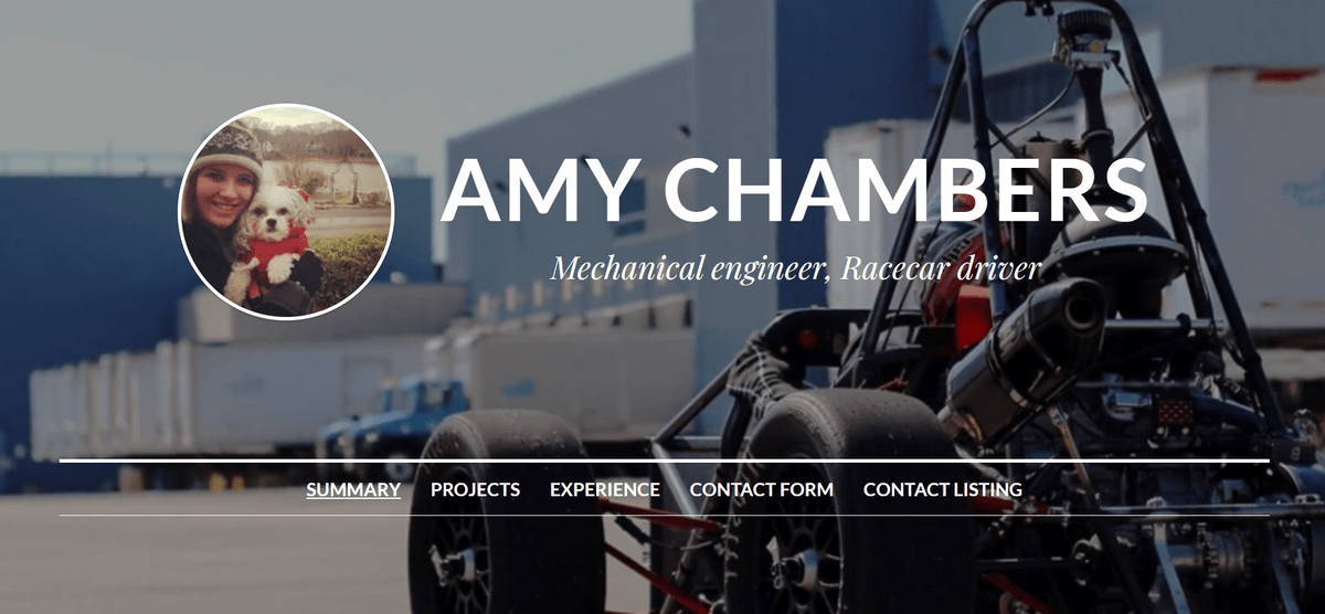 Create a car dealer website like Amy