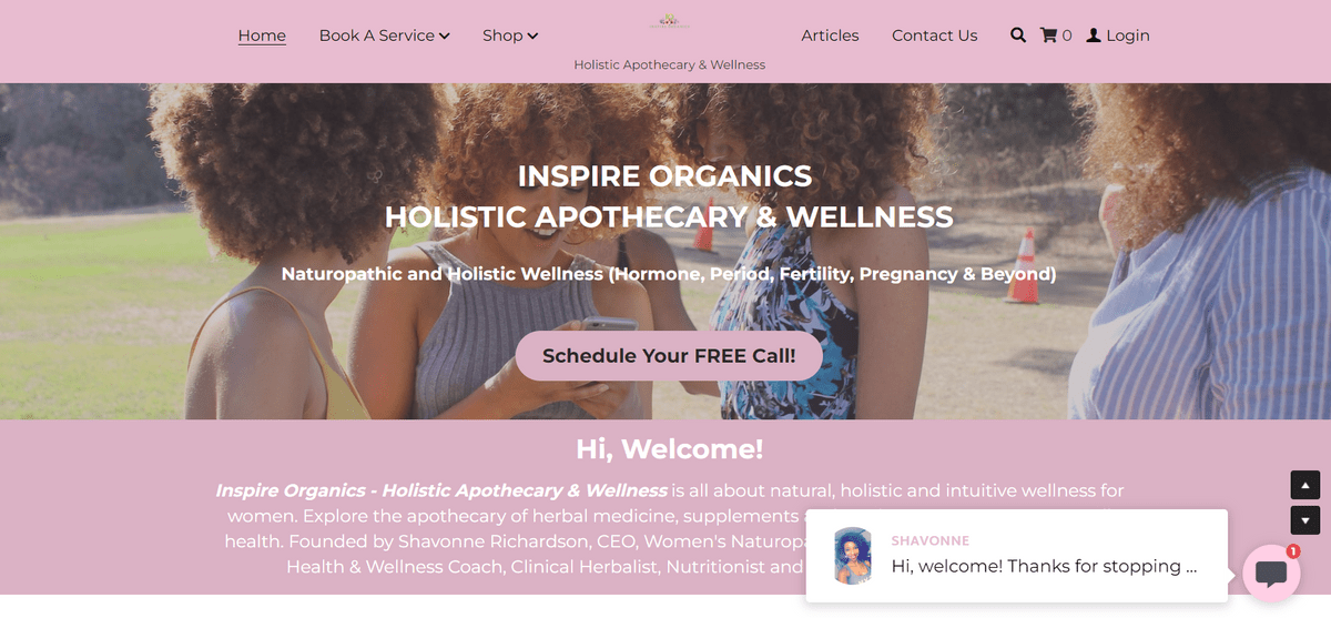 展示广告类型，如有机物