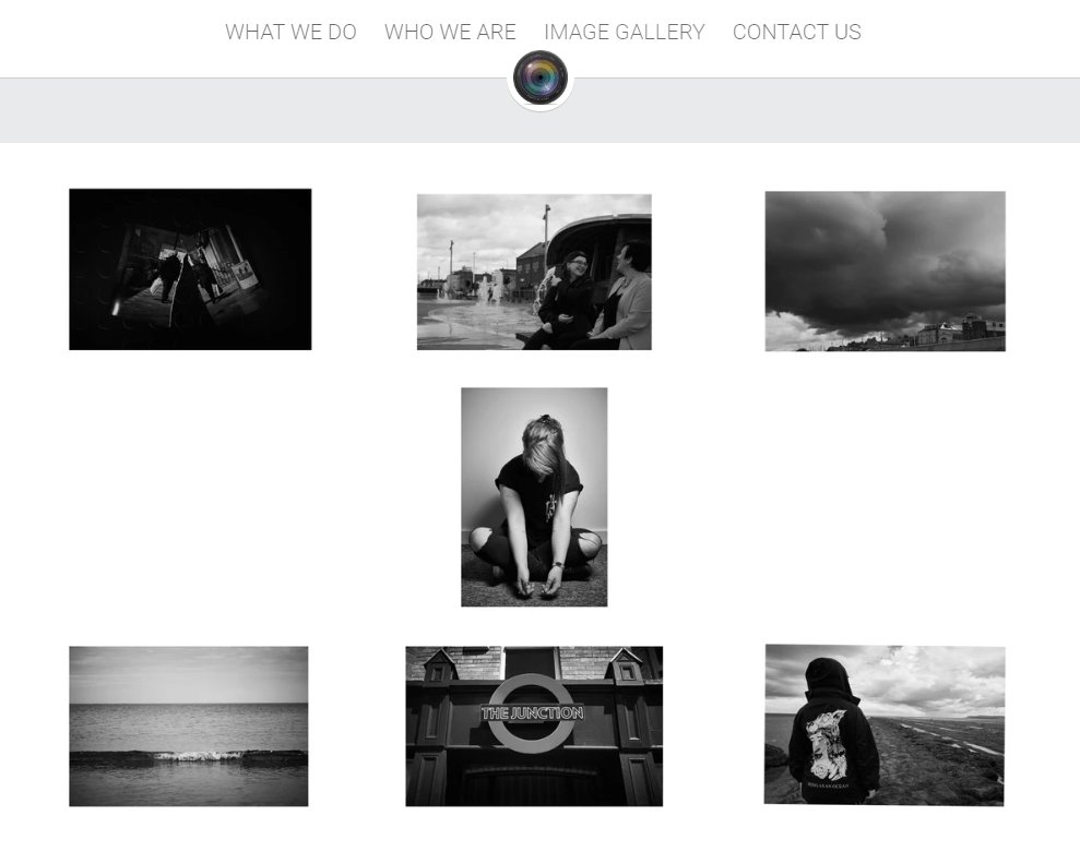 Website images with Strikingly website