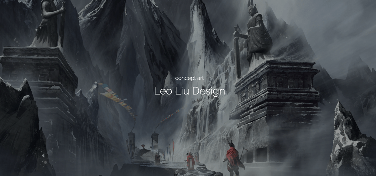 Portfolio di design web migliore come Leo Liu