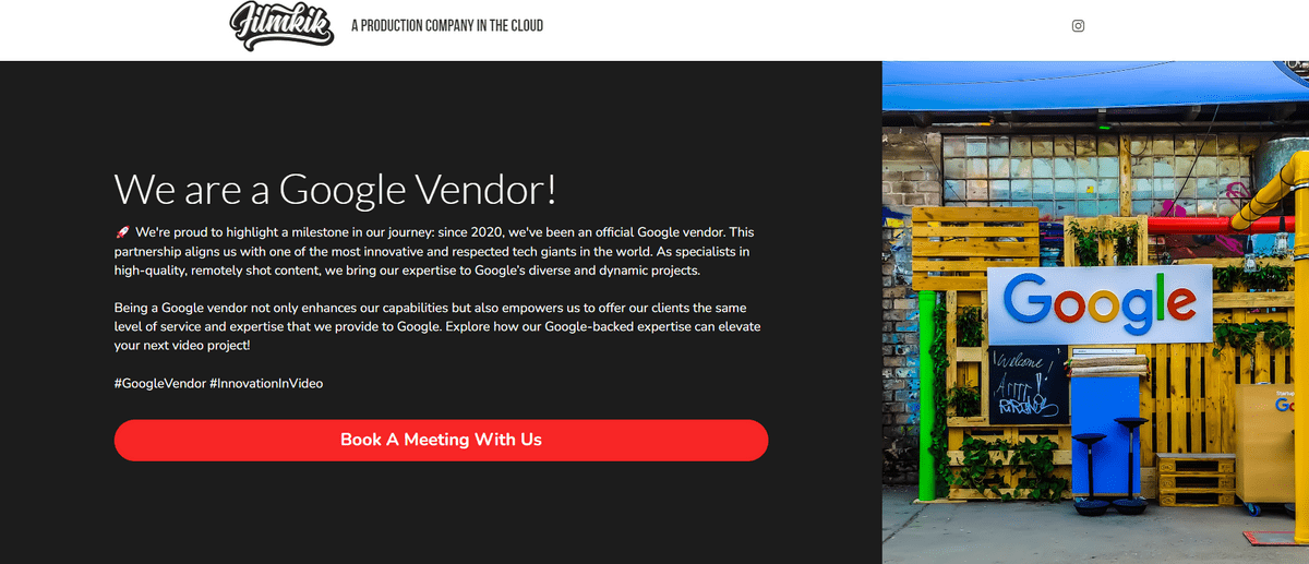 Promuovi contenuti come Filmkik