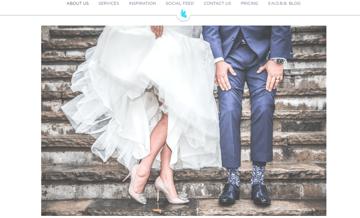 Costruttore di siti web per abbigliamento SNOBB con Strikingly