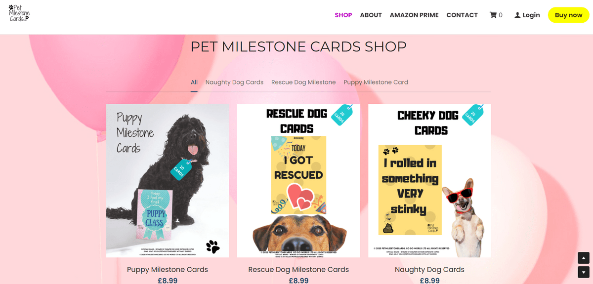 潜在客户生成类似Pet Milestone