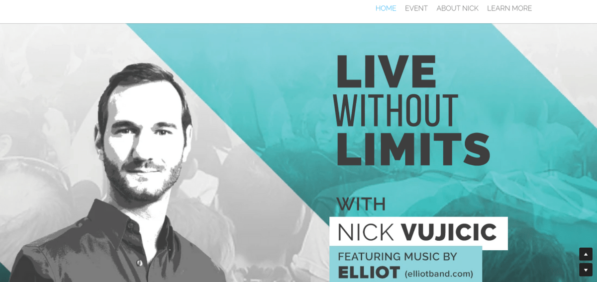 Design dell'intestazione come Nick