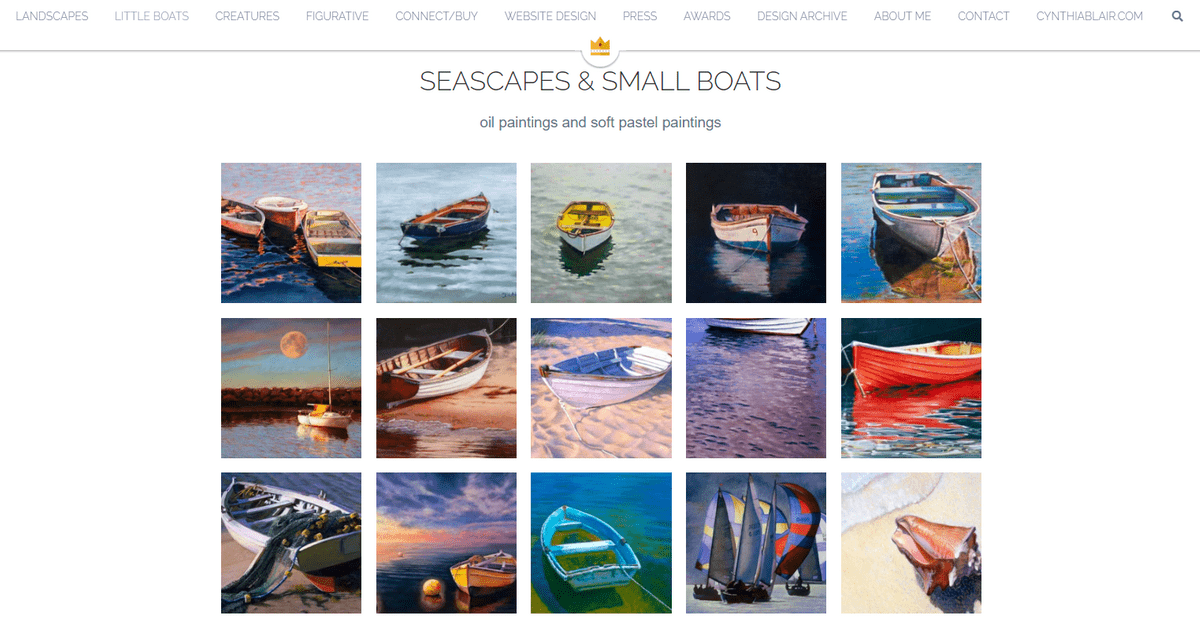 小型企业网站示例