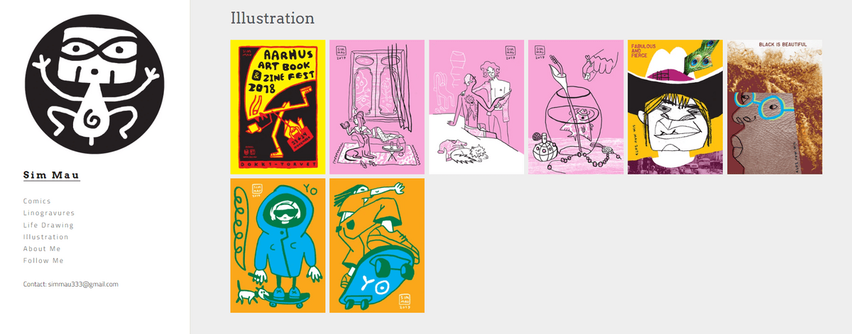 Come creare un portfolio di marketing digitale come Sim