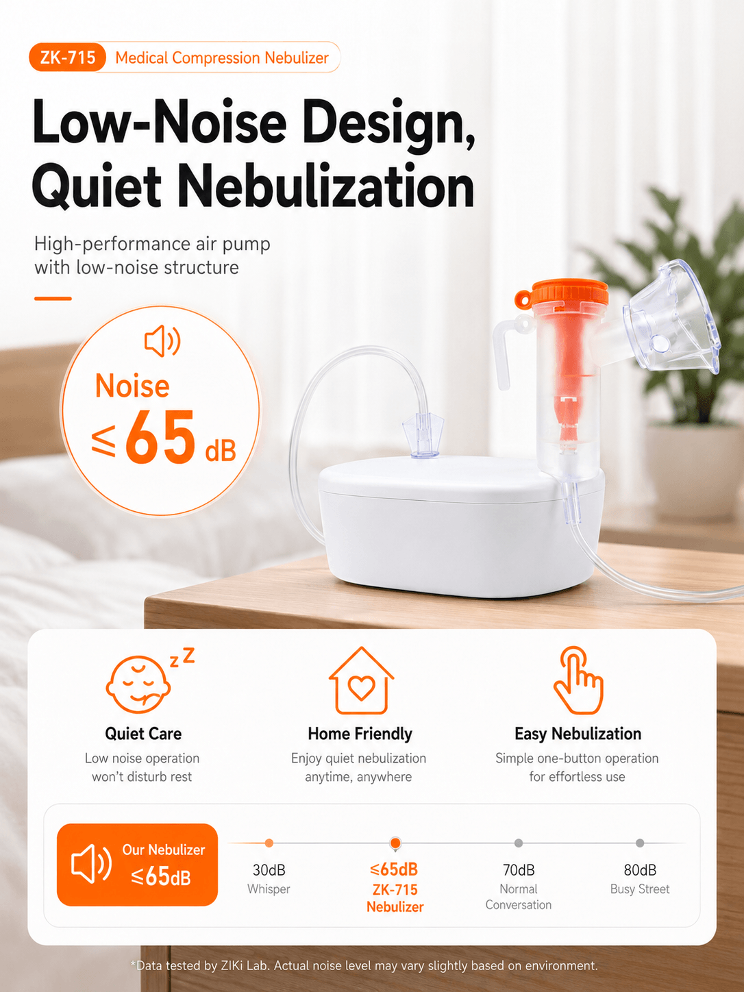 ZK-715 Compressor Nebulizer