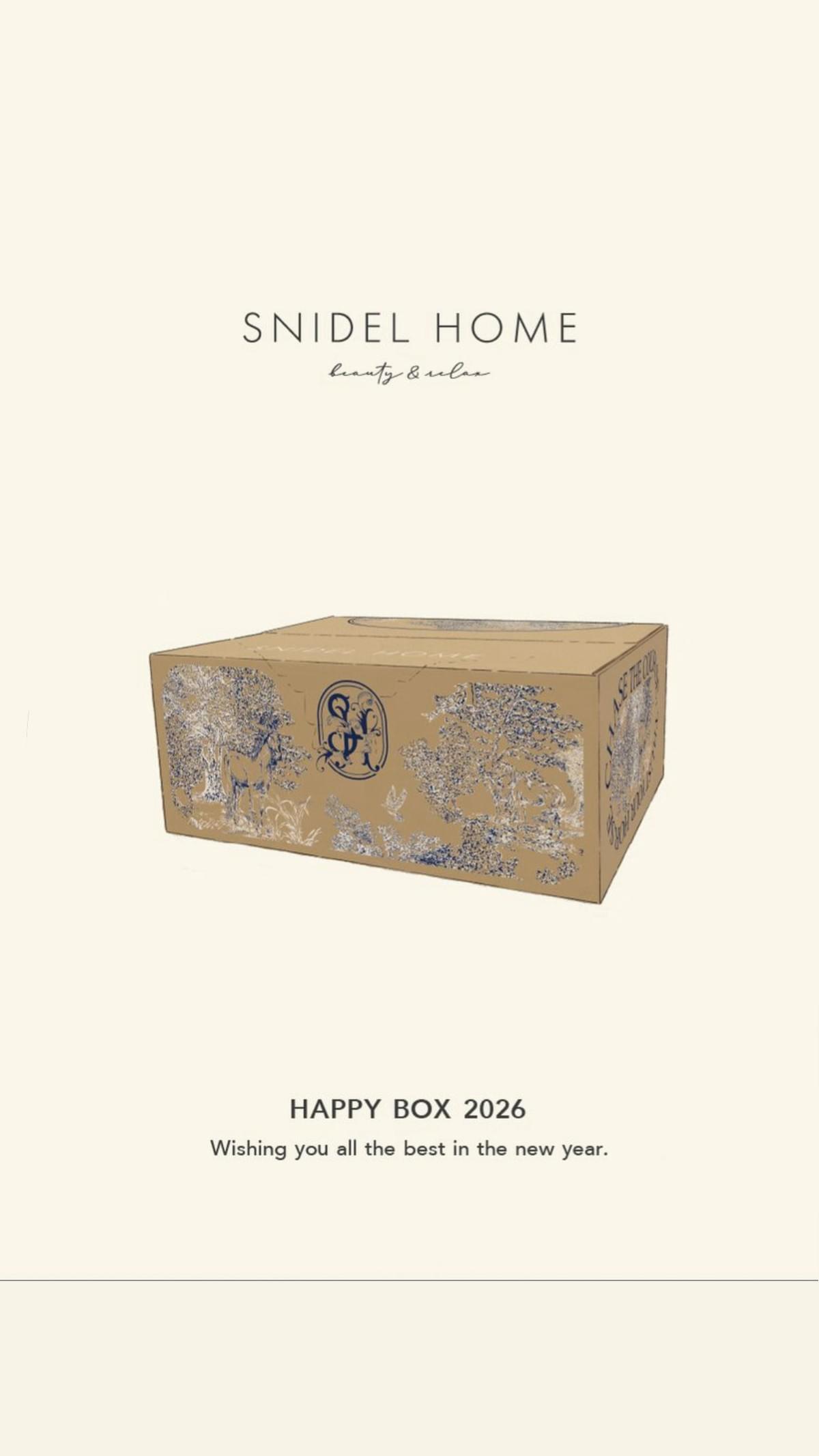 免運費！SNIDEL /SNIDEL HOMME Happy Box 2026 日本福袋
