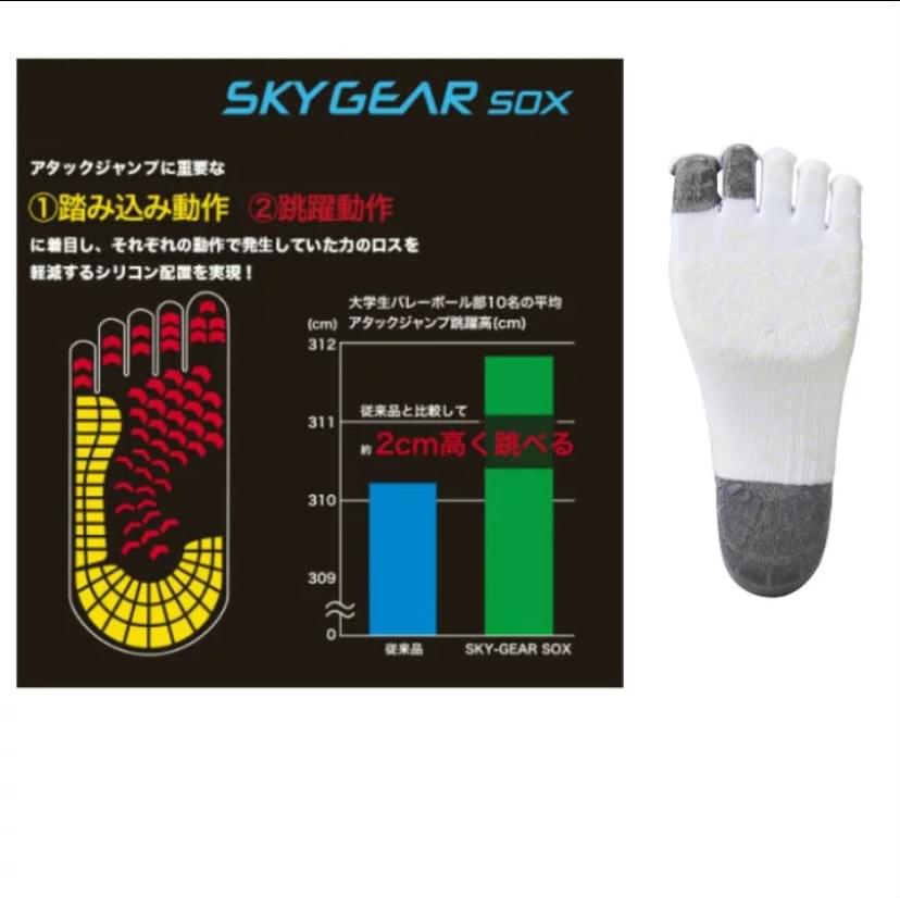Descente Skygear sox 5指防滑底短襪《開團團購》
