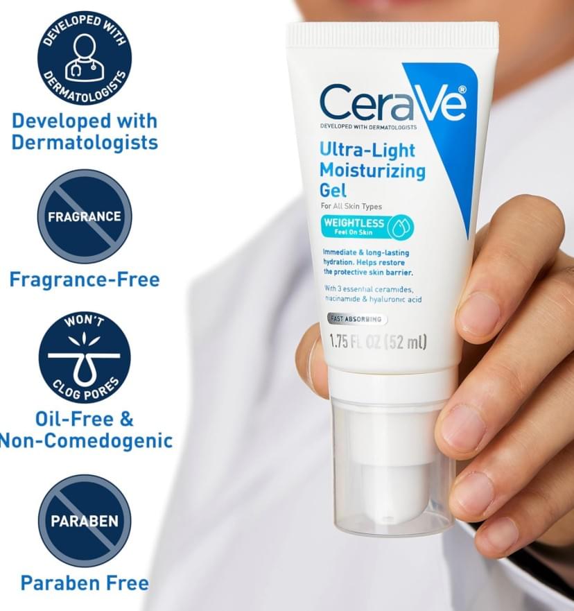 CeraVe舒特膚 超輕盈保濕凝膠 52mL