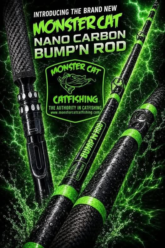 MONSTER CAT NANO CARBON BUMP'N ROD 7'6