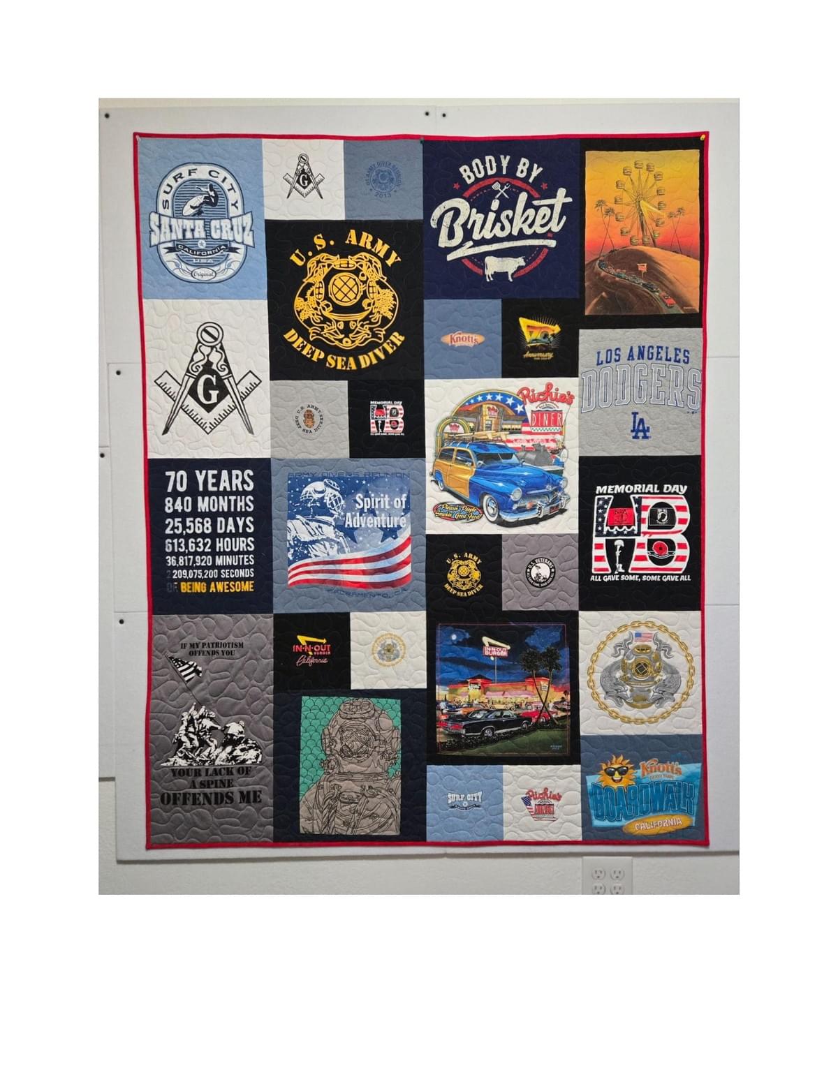 Create a T-Shirt Quilt