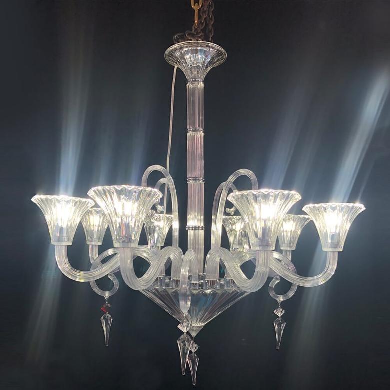 Mille Nuits Inspired Small Crystal Chandelier 8-Light