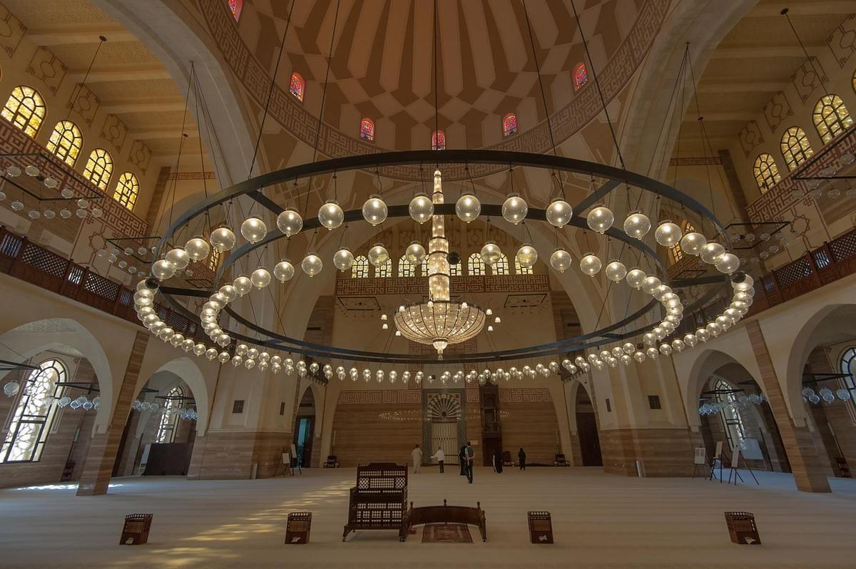 Custom mosque ceiling chandeliers supplier from China