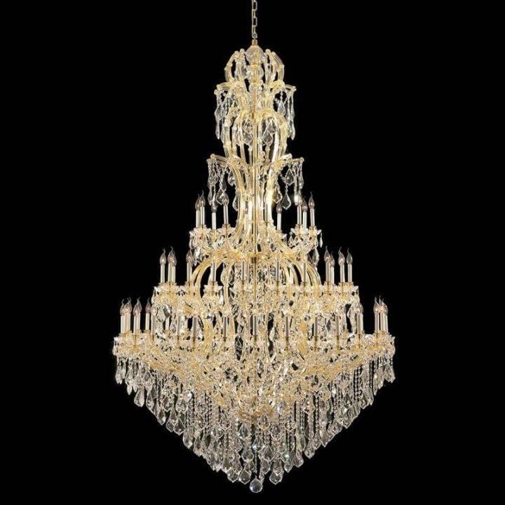 60-light Maria Theresa chandelier for luxury homes and commercial venues