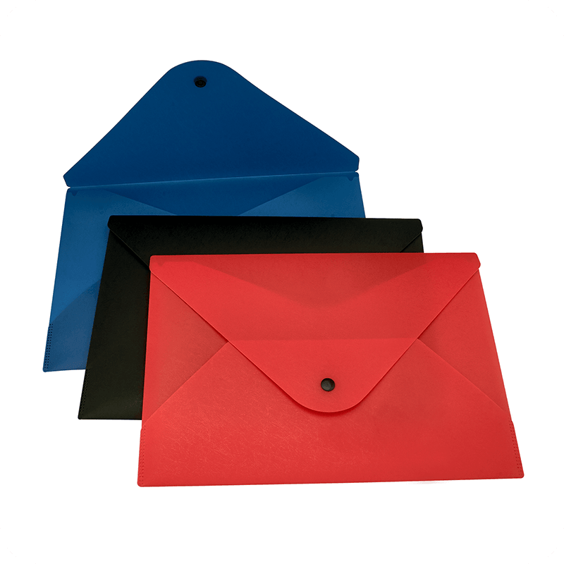 MFO-8045 PP Envelope Folder with Textured Paper-Like Finish | MIFIA Stationery