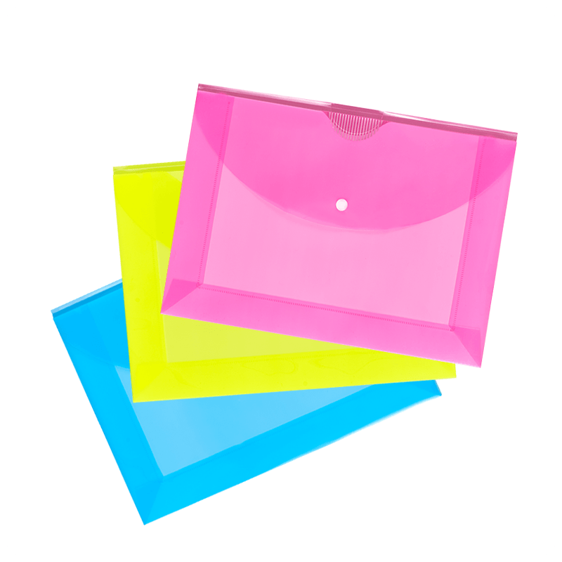 MFO-1030  PP Envelope Folder with 2 Compartments | MIFIA Stationery
