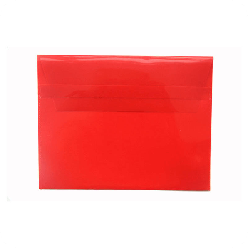  MFO-002H Secure Plastic Envelope Folder with Insert Closure | MIFIA Stationery