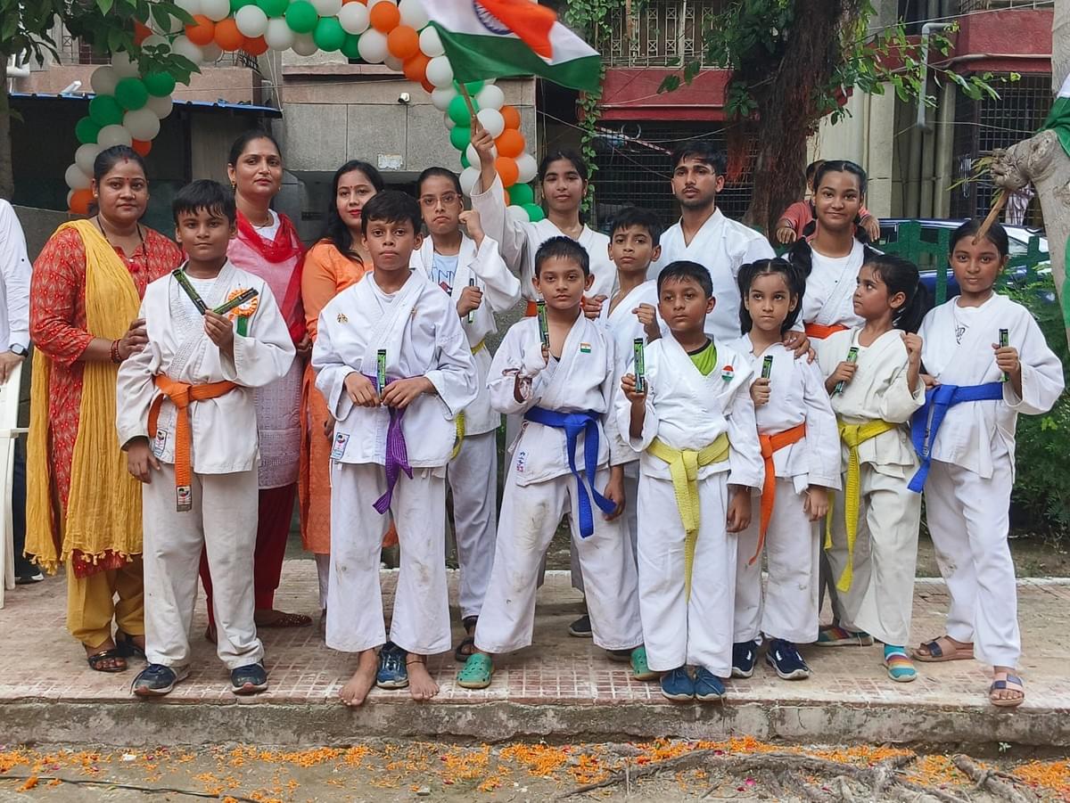 Kaishogun Karate Students Demonstrated, Self Defense Te...